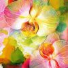 Abstract Orchid Diamond Painting