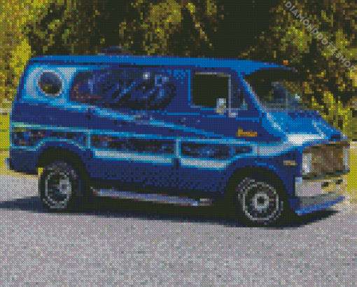 Dodge Van Diamond Painting