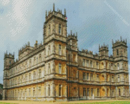 Castle Of Highclere Diamond Painting