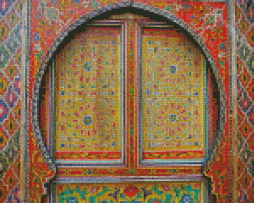 Moroccan Door Diamond Painting