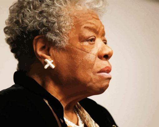 Memorist Maya Angelou Diamond Painting