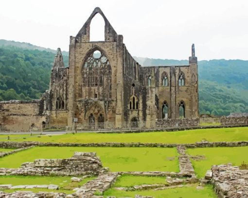 Tintern Abbey Diamond Painting