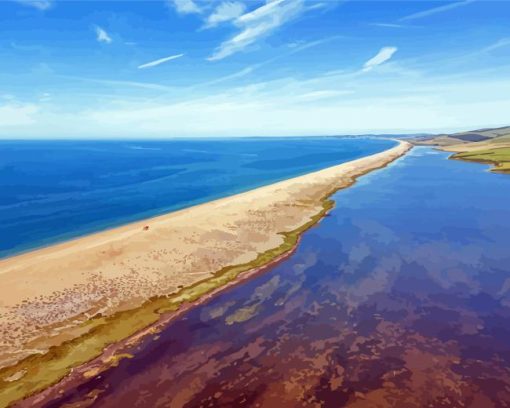 Chesil Beach Diamond Painting