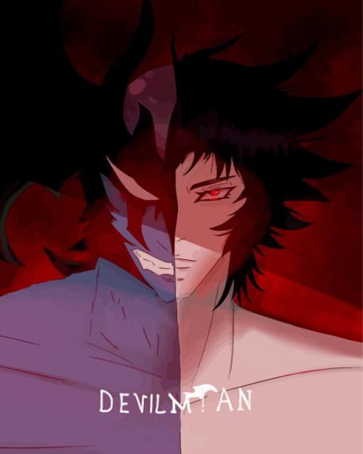 Devilman Crybaby Poster Diamond Painting