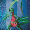 Grovyle Pokemon Diamond Painting