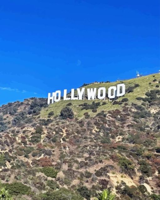 Hollywood Sign Diamond Painting