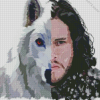 Jon And Ghost Diamond Painting