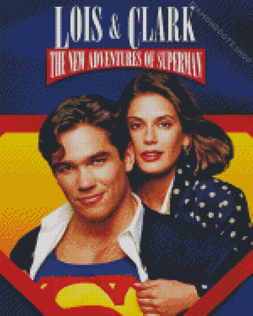 Lois And Clark Diamond Painting