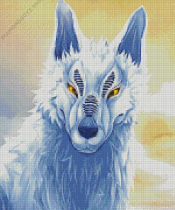 Loth Wolf Diamond Painting