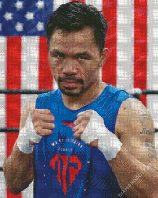 Manny Pacquiao Diamond Painting