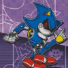 Metal Sonic Art Diamond Painting