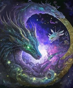 Mystical Dragon Diamond Painting