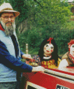 Rosie And Jim Diamond Painting