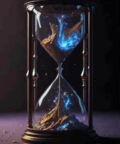 Galaxy Hourglasses Diamond Painting
