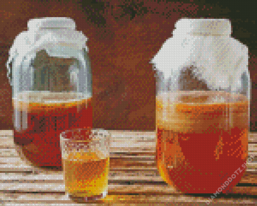 Kombucha Tea Diamond Painting