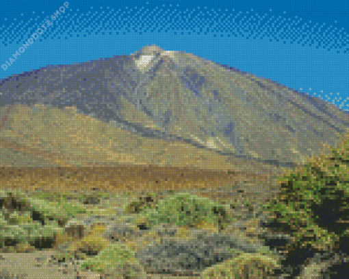 Mount Teide Diamond Painting