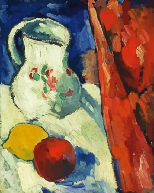 Pitcher And Fruit Diamond Painting