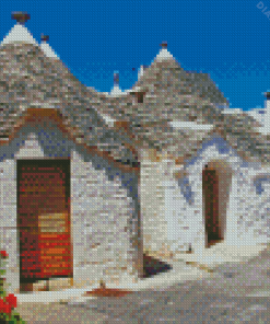 Houses In Alberobello Diamond Painting