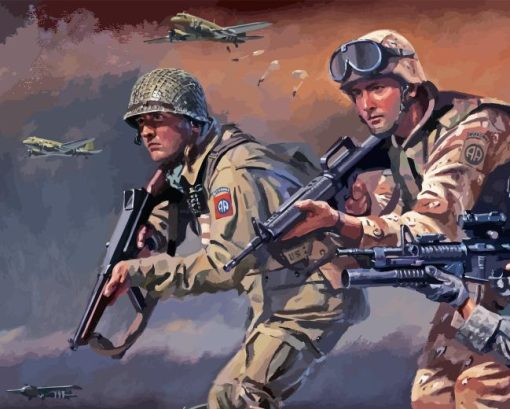 Army Airborne Diamond Painting