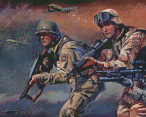 Army Airborne Diamond Painting