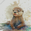 Baby Otter Diamond Painting