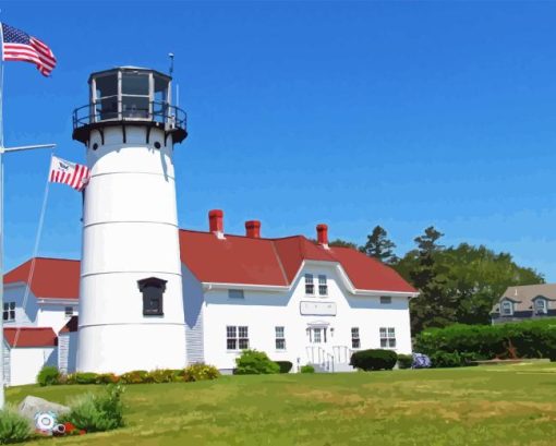 Chatham Lighthouse Diamond Painting