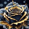 Dark Rose Diamond Painting