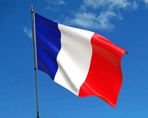 French Flag Diamond Painting