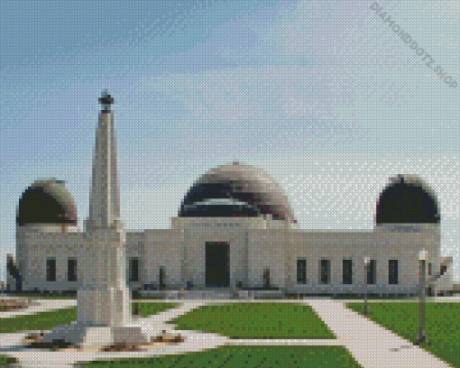 Griffith Observatory Diamond Painting