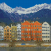 Innsbruck Buildings Diamond Painting