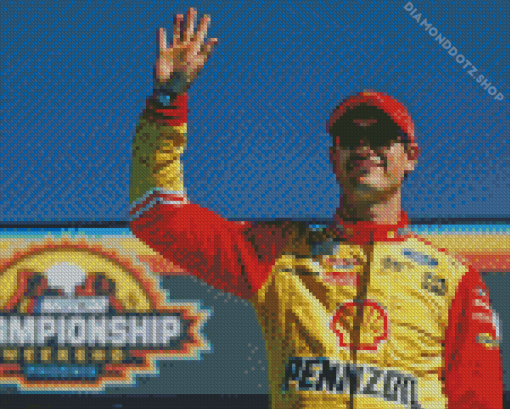 Joey Logano Diamond Painting