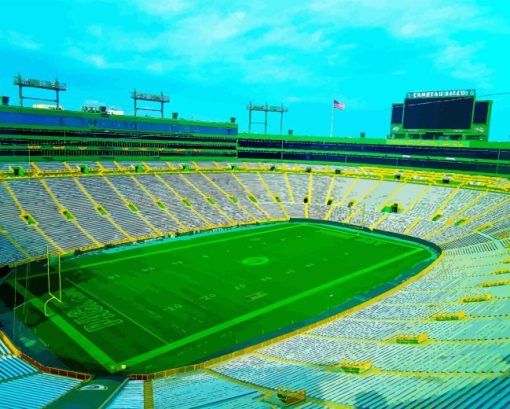 Lambeau Field Diamond Painting