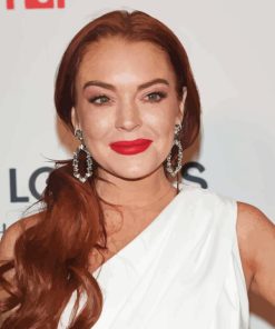 Lindsay Lohan Diamond Painting