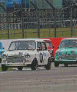 Mini Rally Cars Diamond Painting