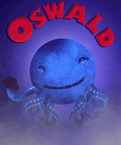 Oswald The Octopus Diamond Painting