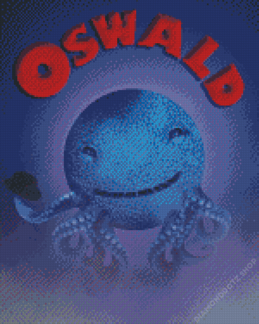 Oswald The Octopus Diamond Painting