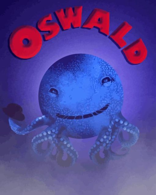 Oswald The Octopus Diamond Painting