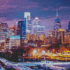 Philadelphia Skyline Diamond Painting