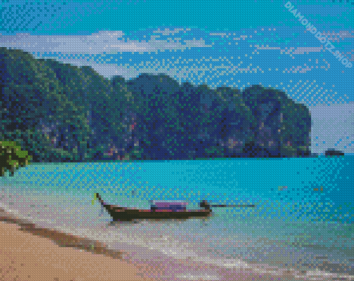 Phra Nang Beach Diamond Painting