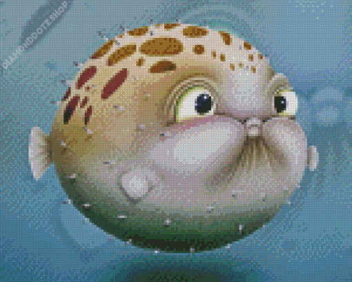 Puffer Fish Diamond Painting