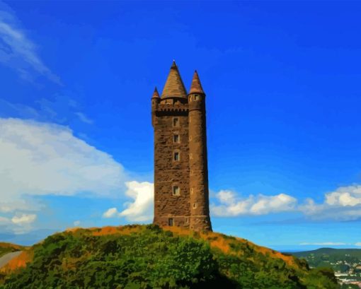 Scrabo Tower Diamond Painting