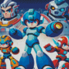 Superhero Mega Man X Diamond Painting