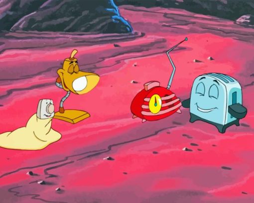 The Brave Little Toaster Diamond Painting