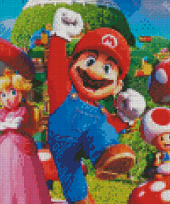 The Super Mario Bros Film Diamond Painting