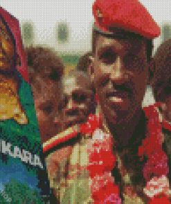 Thomas Sankara Diamond Painting