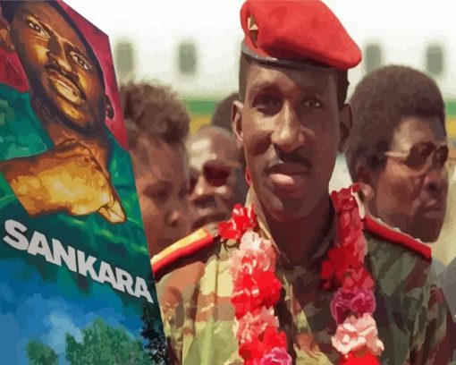 Thomas Sankara Diamond Painting