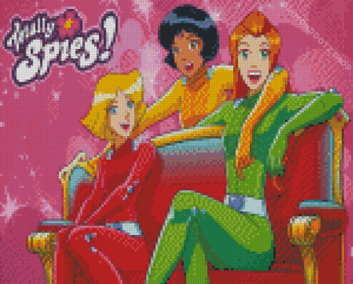 Totally Spies Diamond Painting