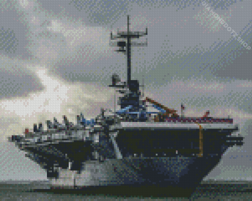 USS Lexington Diamond Painting