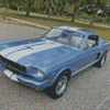 Grey 65 Mustang Diamond Painting