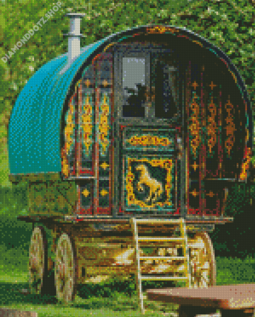 Gypsy Caravan Diamond Painting